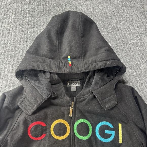 Vintage Y2K Coogi Thick Heavy Winter Jacket Full Zip Face Cover Velour Interior - Picture 2 of 10
